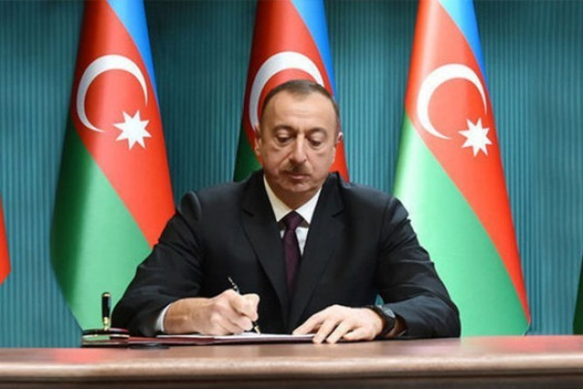 Prezident İlham Əliyev sərəncam imzaladı 