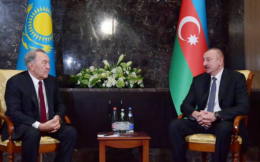 Nursultan Nazarbayev Azərbaycan Prezidentinə başsağlığı verdi