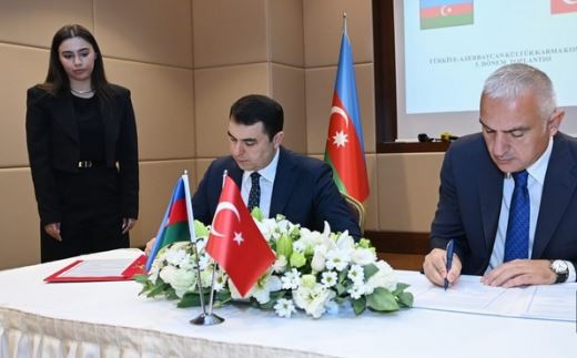 Azərbaycan ilə Türkiyə arasında mədəniyyət sahəsində əməkdaşlığa dair saziş imzalanıb 
